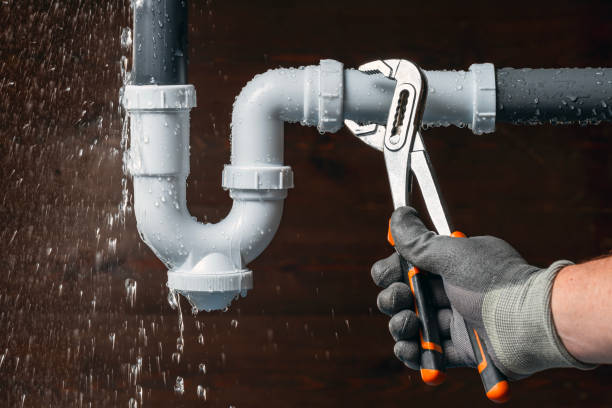 Professional Plumber technician working in Junction City, OH